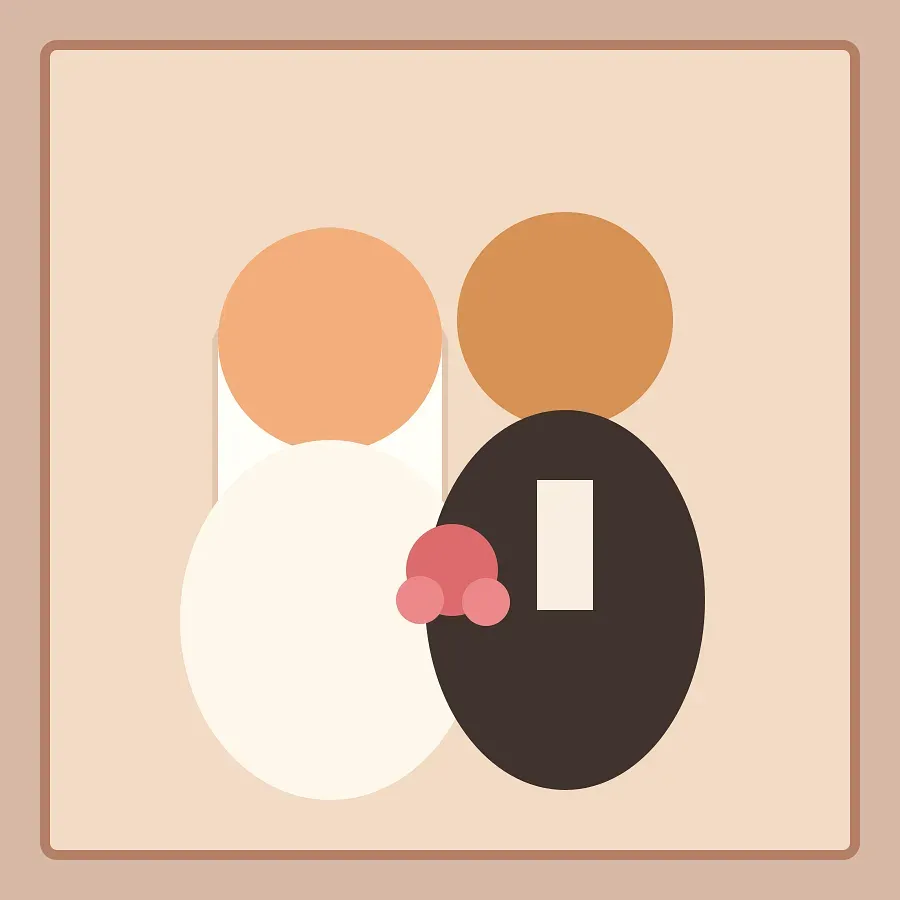 After — A wedding day from another era, glowing again in full color.